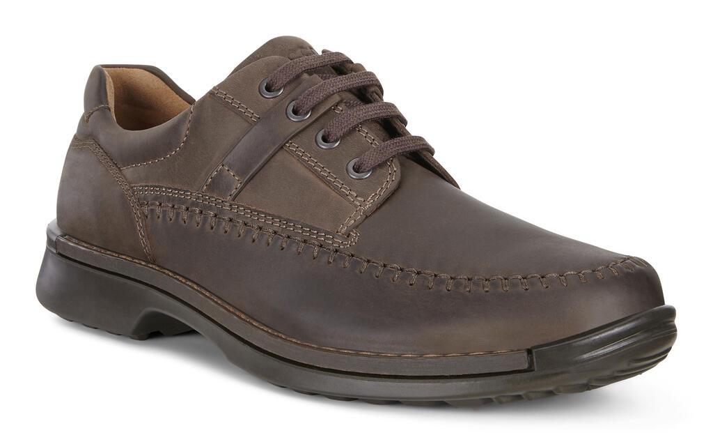 Ecco Fusion Ii Moc Toe Tie Coffee Mens Sneakers Coffee Outlet - India HUB-819043